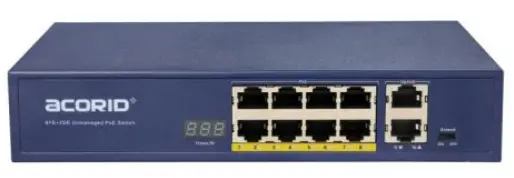 Gigabit ethernet switch with PoE ports supplier Philippines