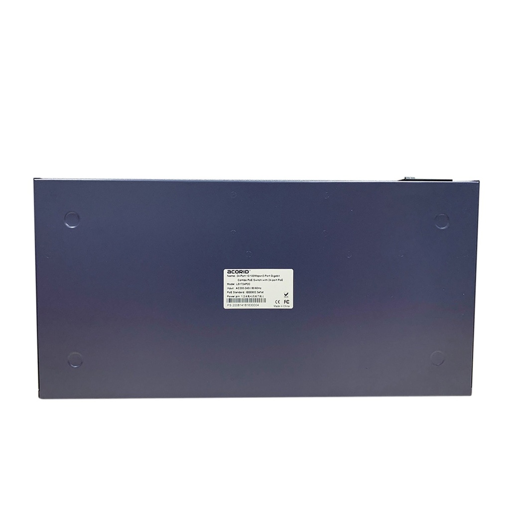 Acorid LS1724P2C 24 PORT 10/100 POE + 2 GIGABIT SWITCHES