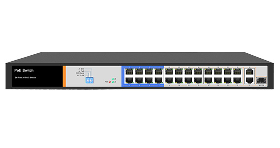 AI6024 Gigabit uplink 24-port AI PoE Switch