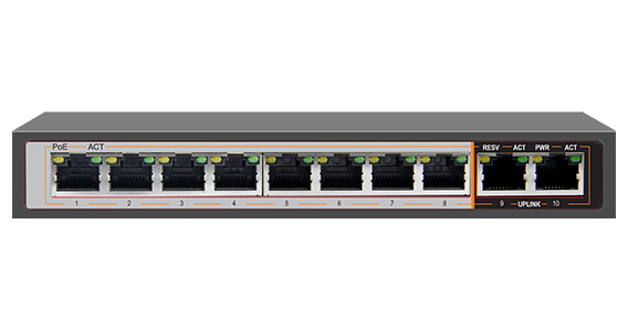 Hored AI1010G 10-port Gigabit AI PoE Switch 