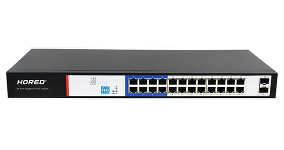 AI1024G 24-port Gigabit AI PoE Switch 