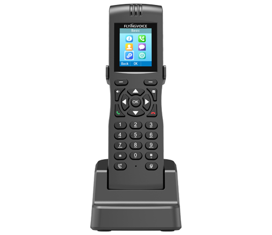 Flyingvoice FIP16Plus Portable Dual-Band IP Phone with Belt Clip 