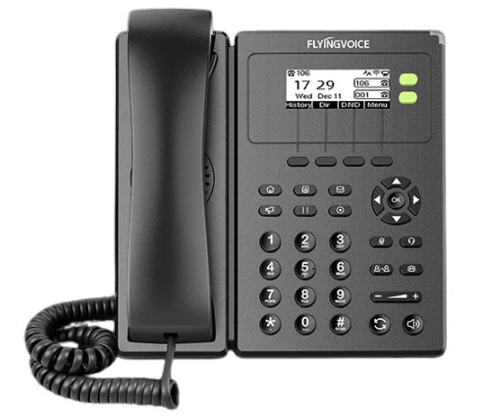 FLYINGVOICE FIP10/FIP10P Entry-level Business IP Phone 