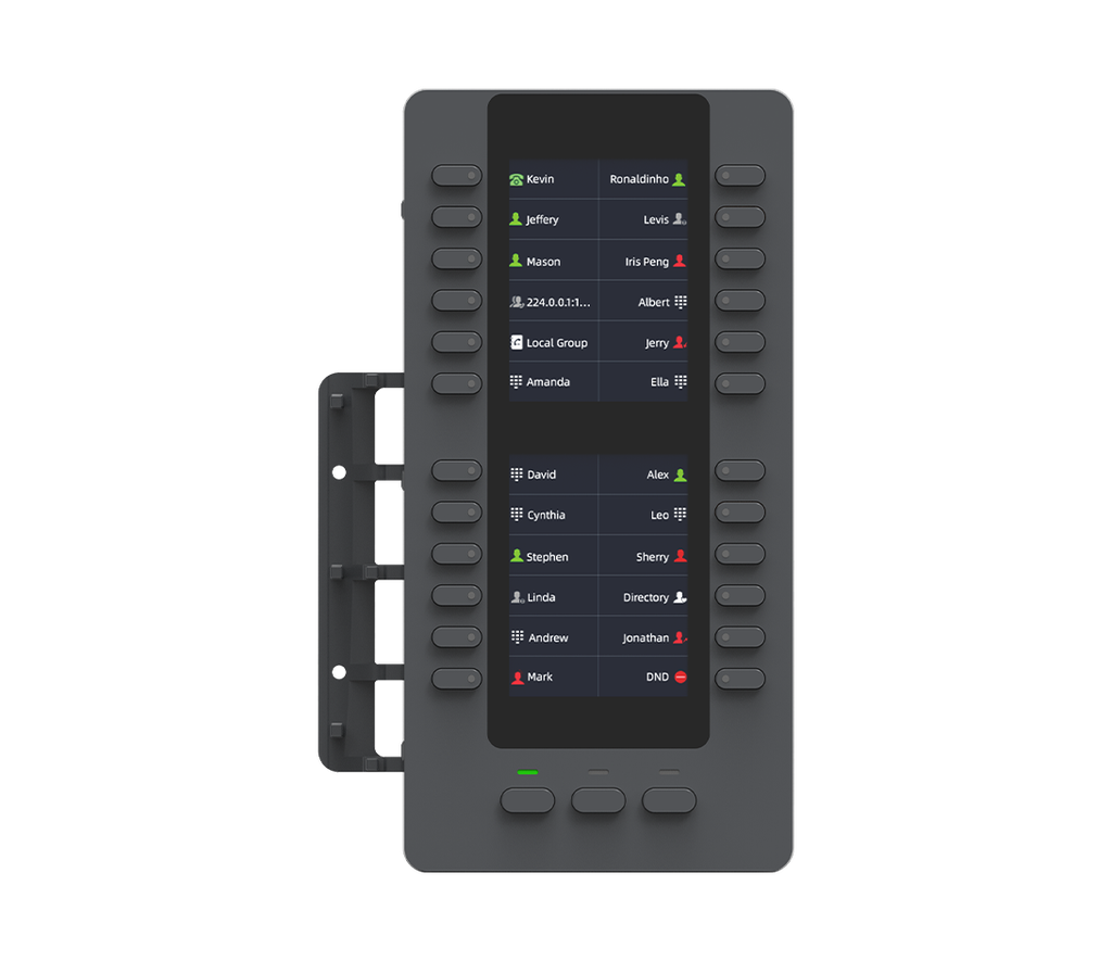 Flyingvoice P2EXP Multiple‑Function Color‑Screen Expansion Module  