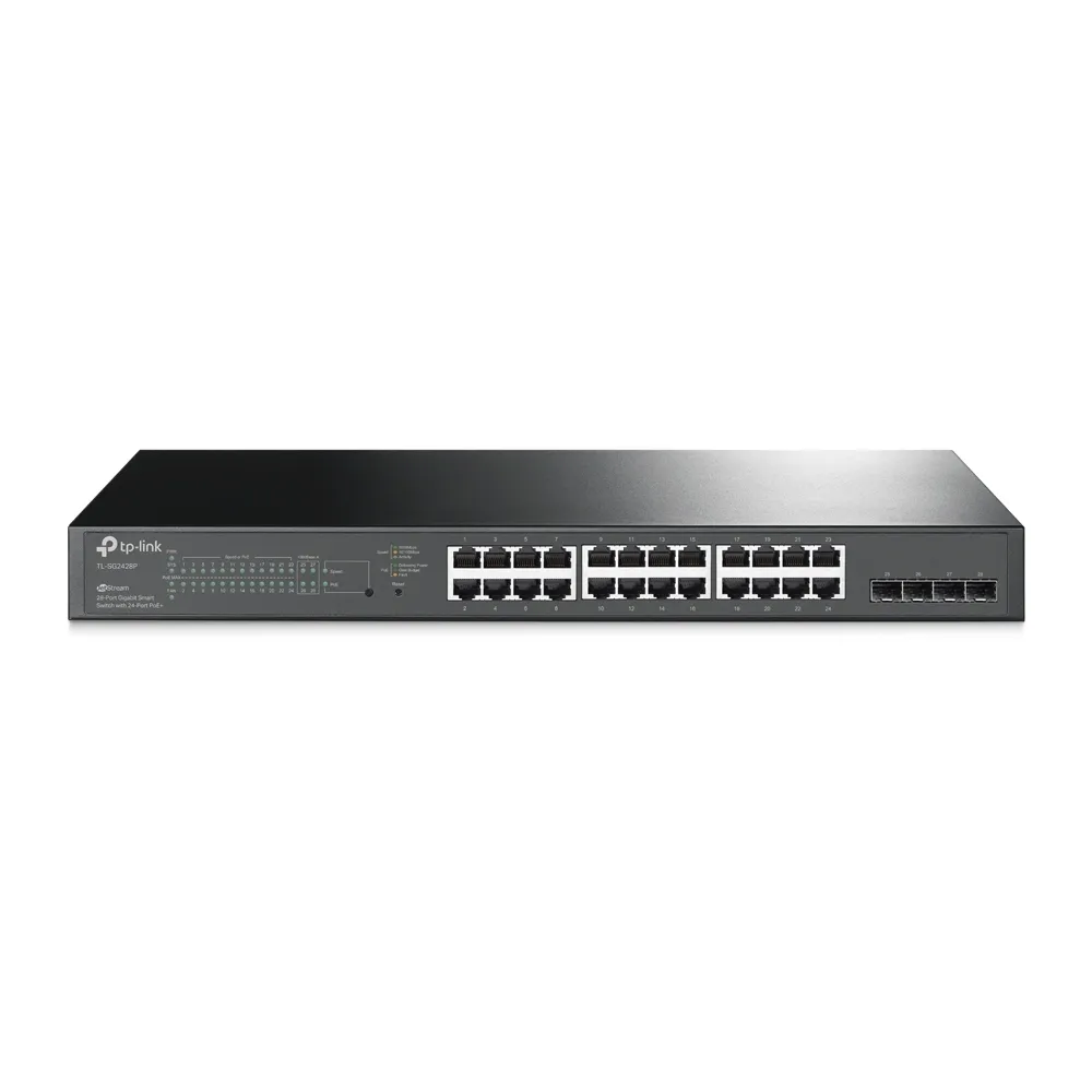 TP-Link TL-SG2428P 28-Port Gigabit PoE+ Smart Switch