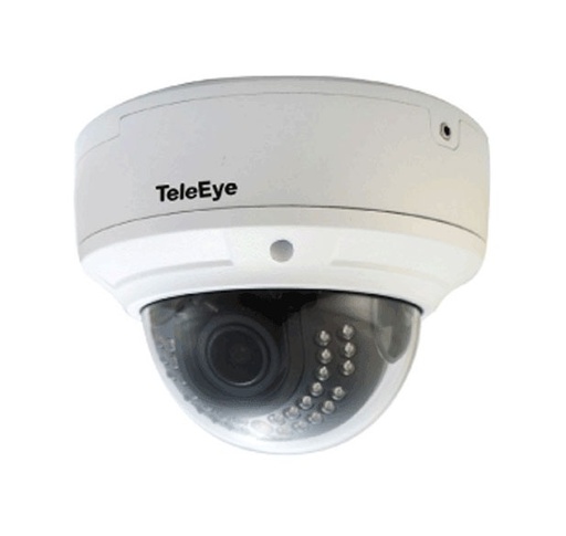 TeleEye MP855AE – HD 4K IR Electric Vari-Focal Dome