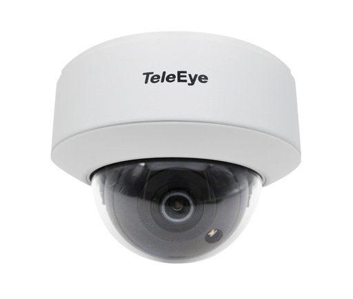 TeleEye MP4022AE 4MP Network IR Fixed Dome with AI Detection