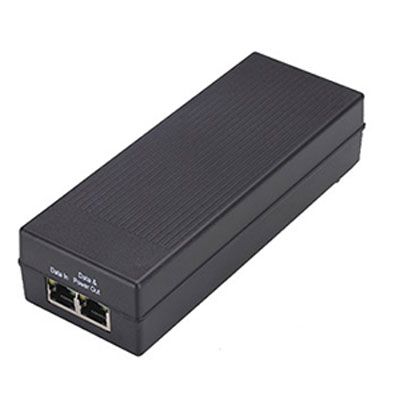 PSE803 30W PoE Injector single-port Power over Ethernet equipment, the injector is suitable for to indoor using, 100V- 240VAC input voltage.
